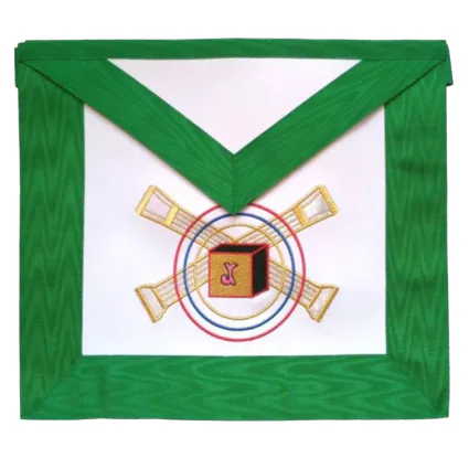 Leather masonic apron aasr 5th degree 1066x