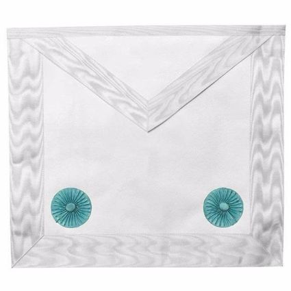 16  masonic blue lodge fellow craft apron with rosettes 600x