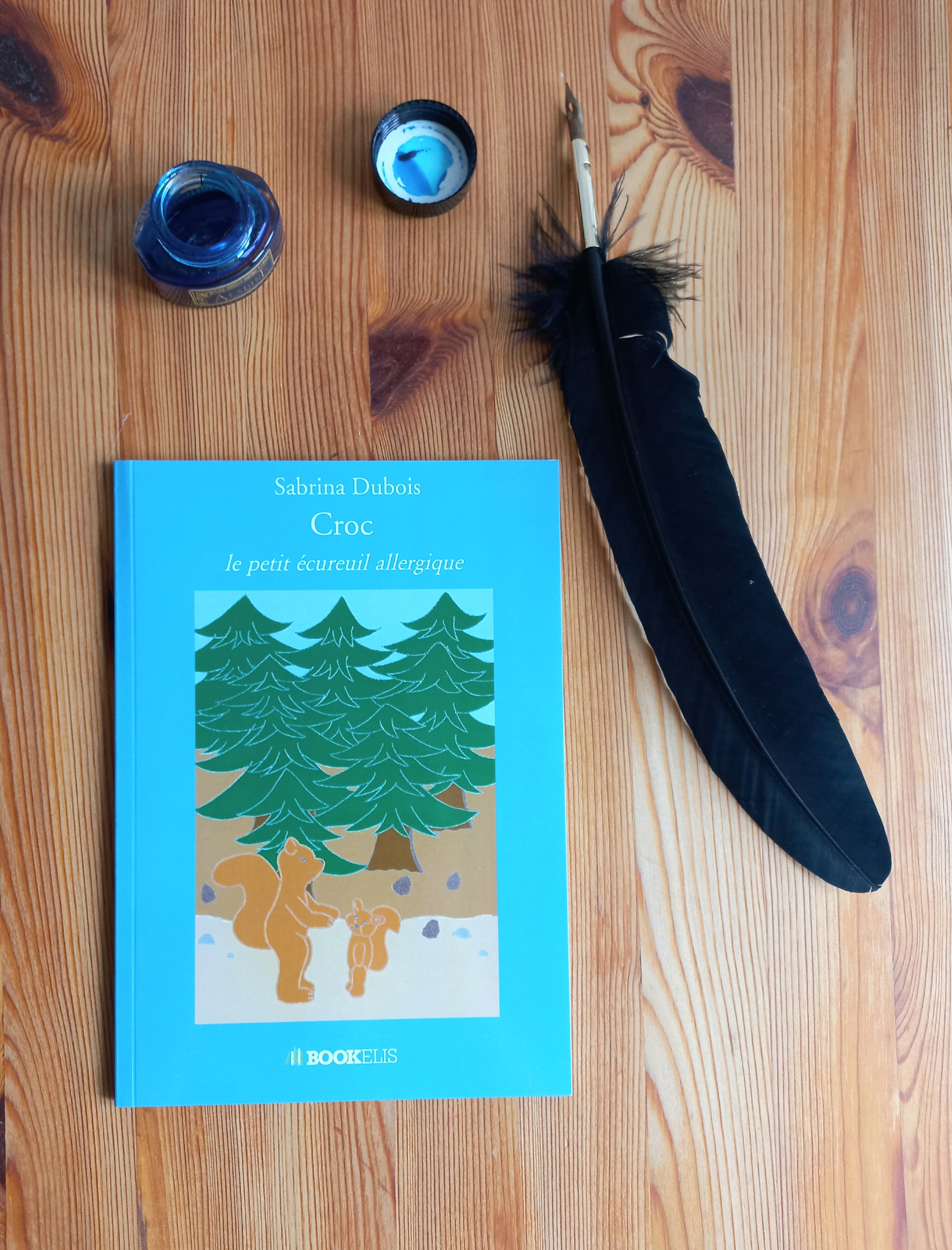 livre pour enfants Croc le petit écureuil allergique, Sabrina Dubois