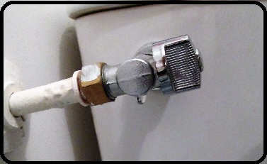 Fuite robinet wc 