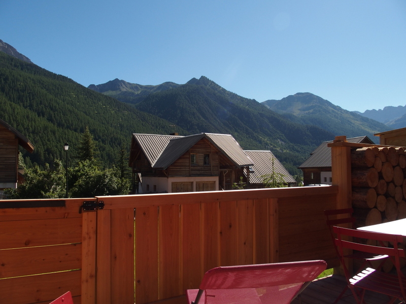 Vue depuis la terrasse au sud