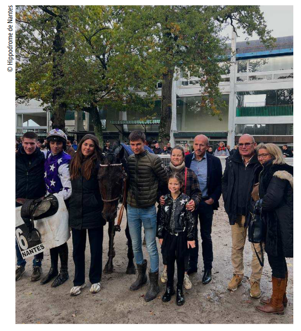 CARTON PLEIN POUR NOS ADHERENTS SUR L'HIPPODROME DE NANTES