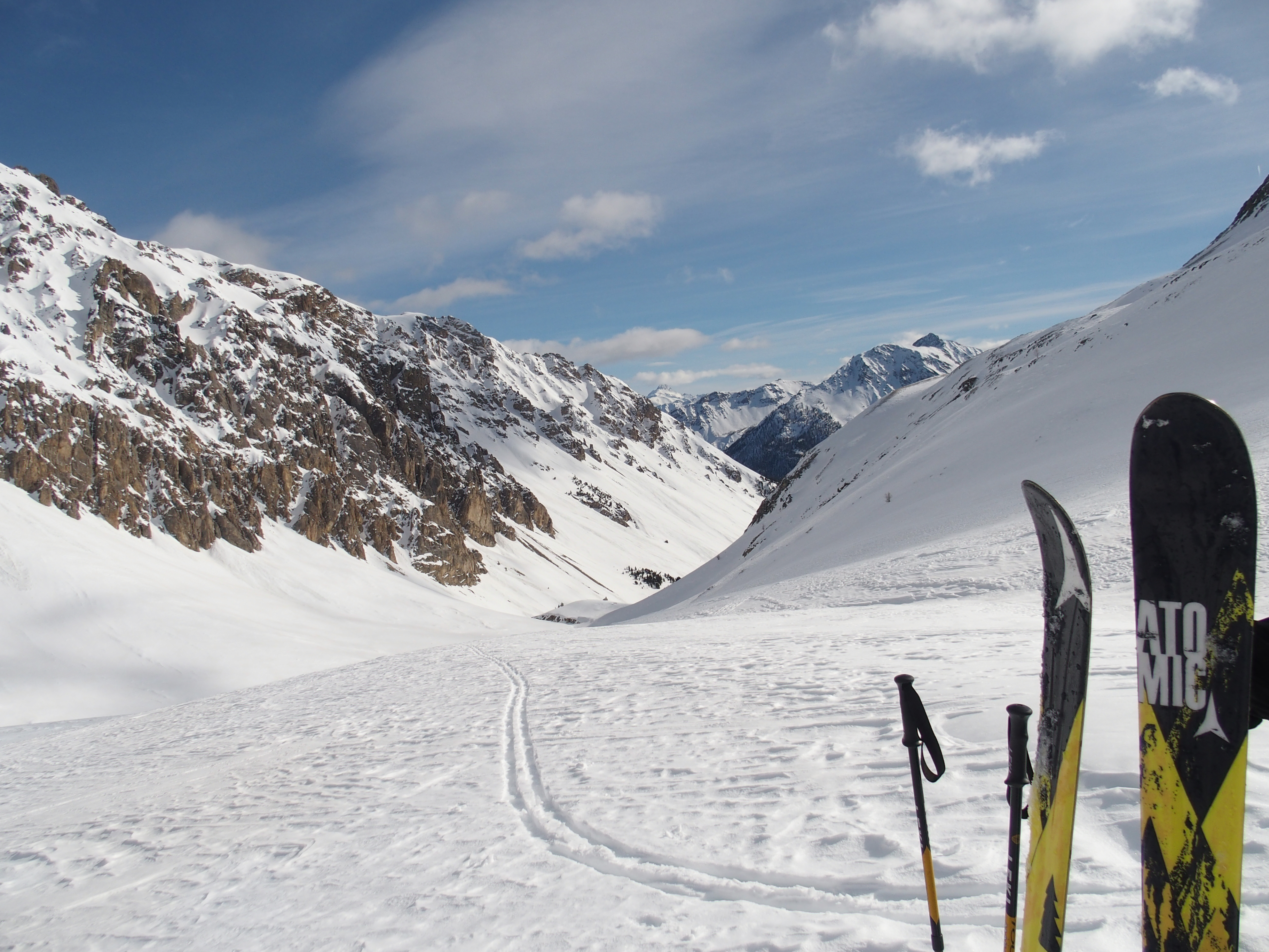 Col du vallon en ski de rando