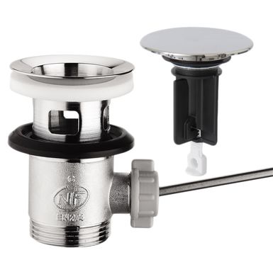 Remplacement bonde lavabo acier