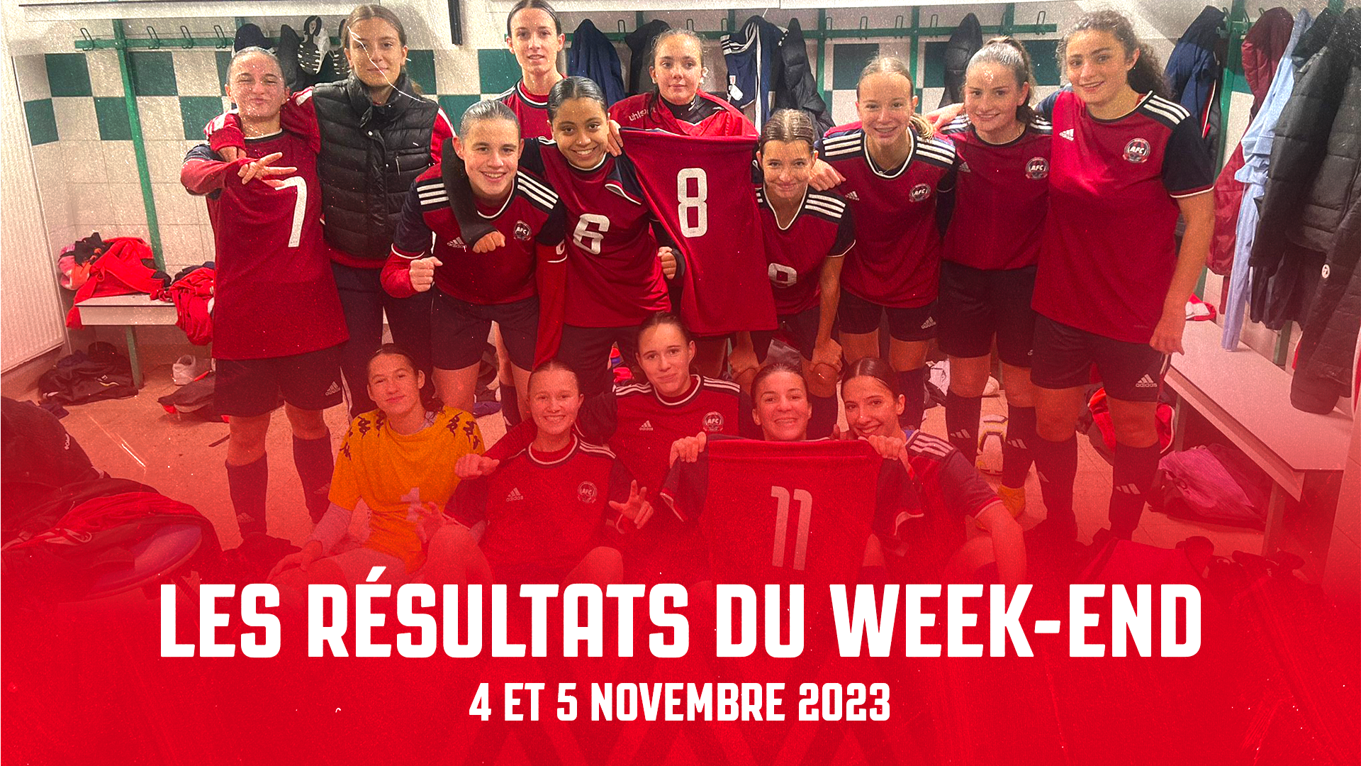 Les résultats du week-end de l'AFC - 4 et 5 novembre 2023