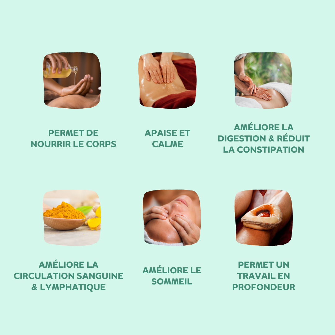 6 raisons de recevoir un massage ayurvédique