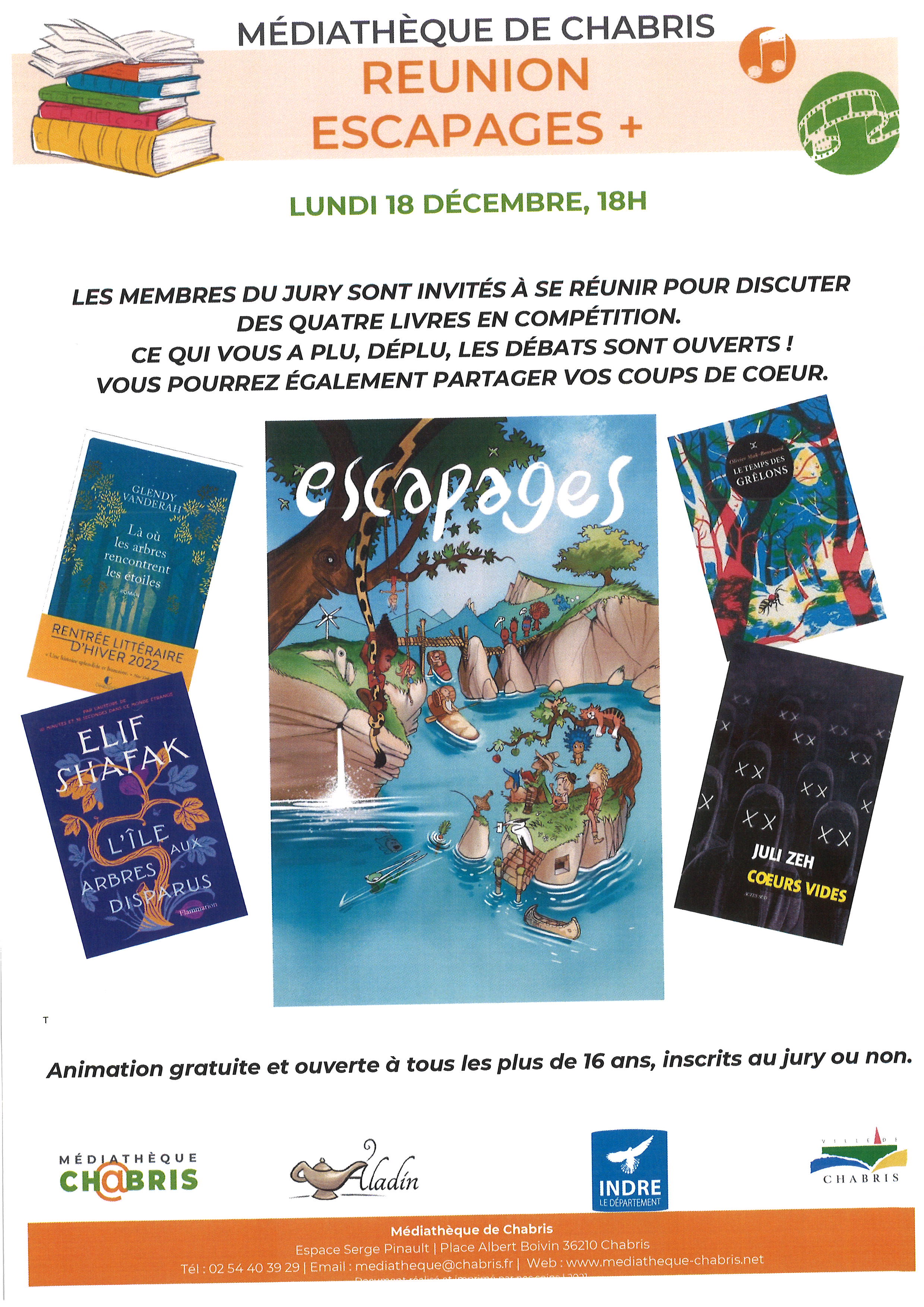 Réunion Escapages +