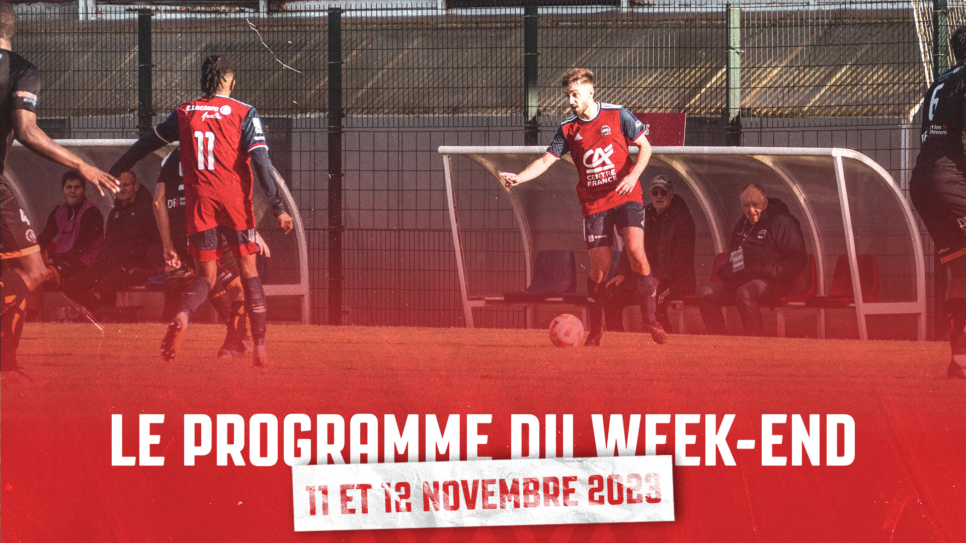Le programme du week-end de l'AFC - 11 et 12 novembre 2023