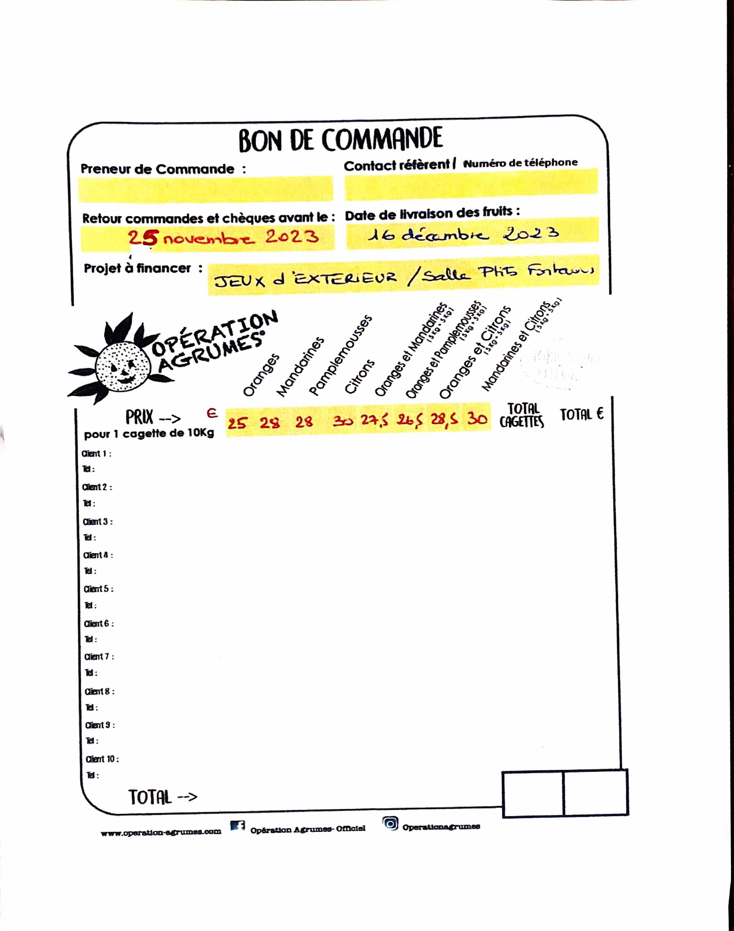 Opération Agrumes