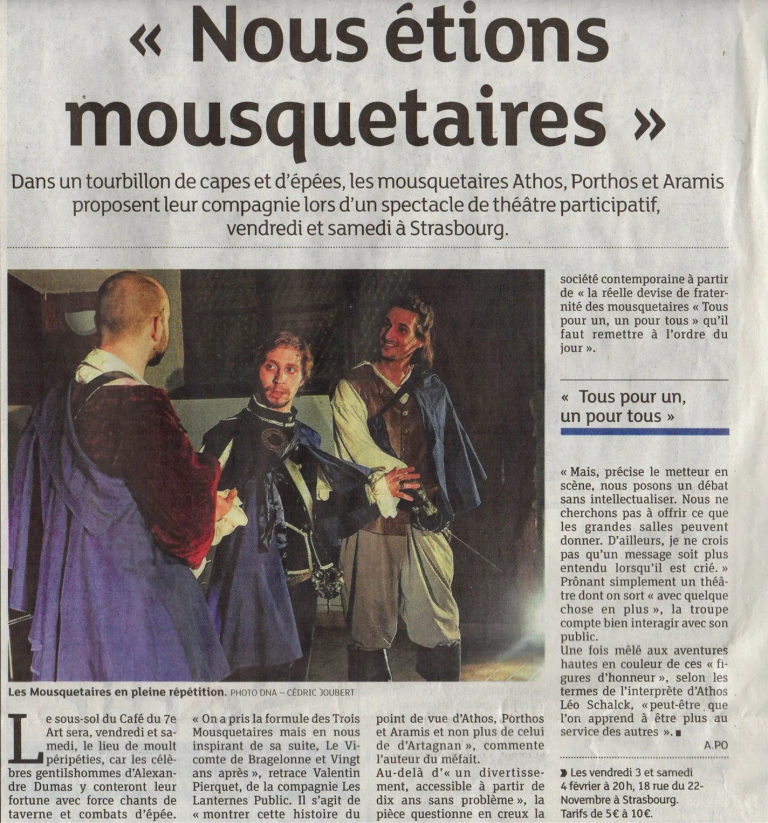 Les mousquetaires