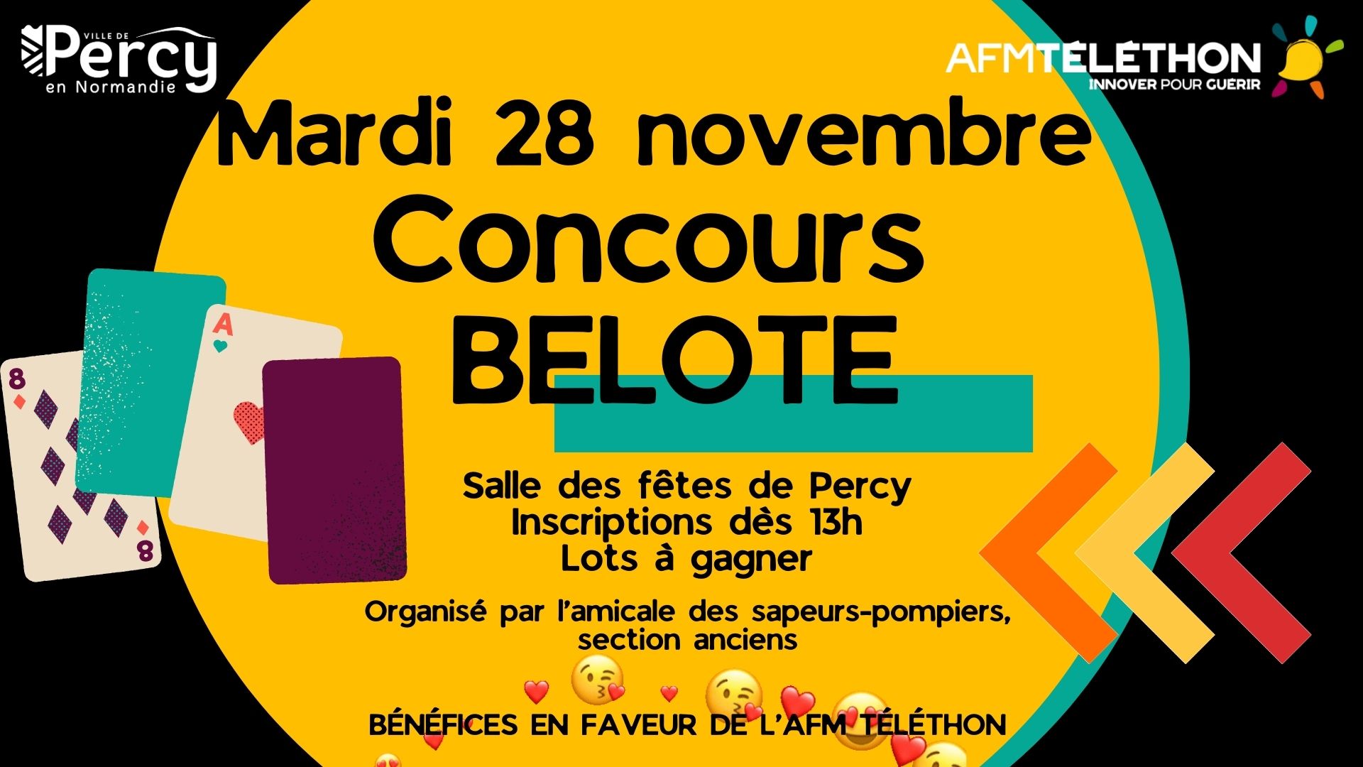 Concours belote telethon