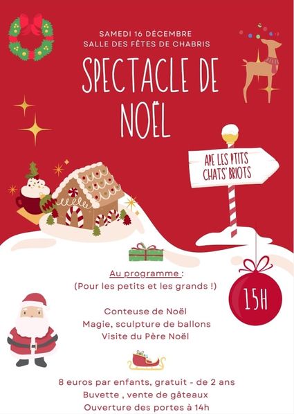 L'APE Les P'tits Chats'Briots fête Noel