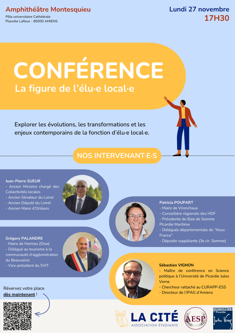 Affiche n 2023 005 conference sur la figure de l elu e local e