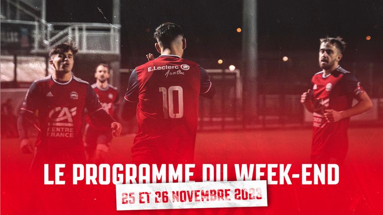 Le programme du week-end de l'AFC - 25 et 26 novembre 2023