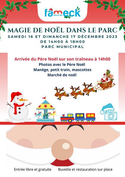 14h00-Arrivee-du-Pere-Noel-en-traineau-14h15-18h00-Photos-avec-le-Pere-Noel-sous-le-kiosque-14h00-18h00-Manege-petit-train-mascottes-2-