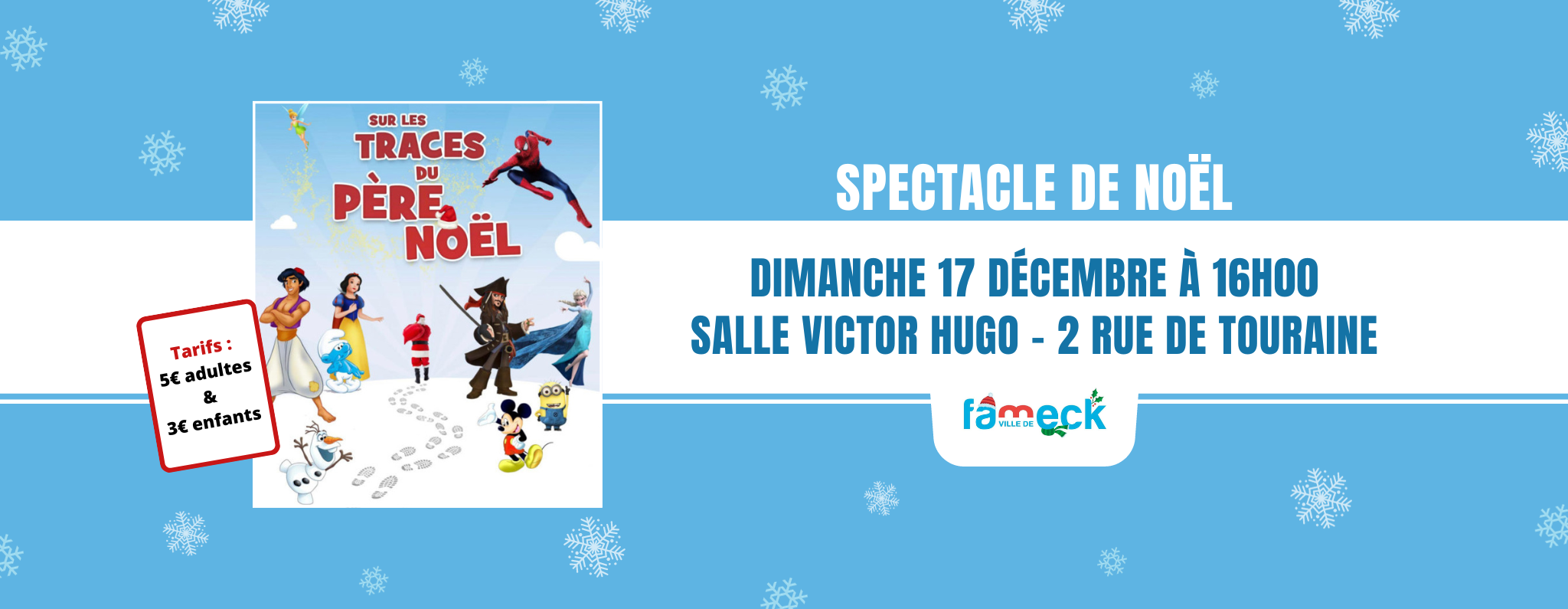 Spectacle "Sur les traces du Père Noel"