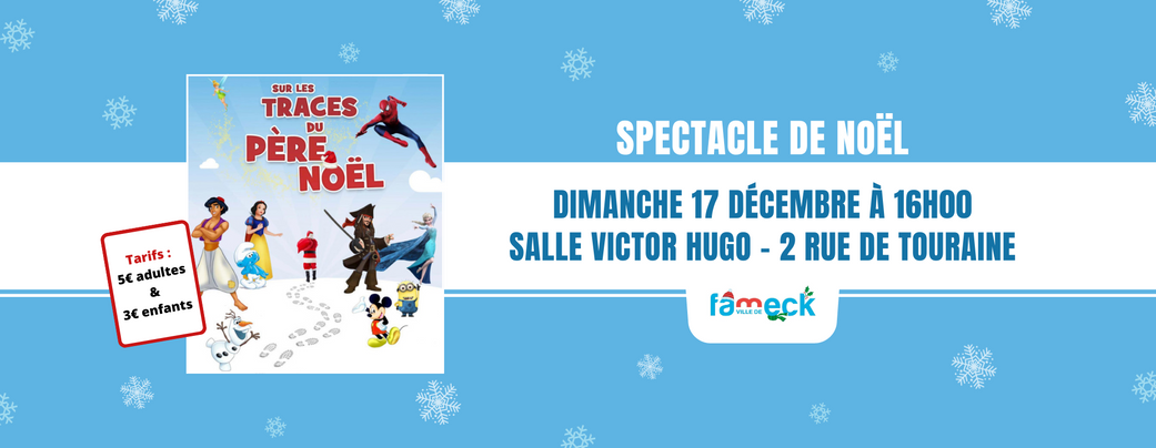 Spectacle "Sur les traces du Père Noel"