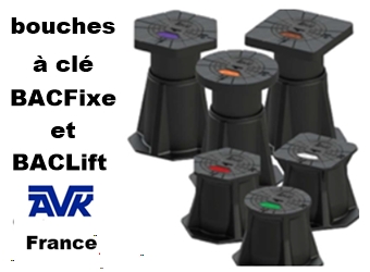 Bouches à clé AVK