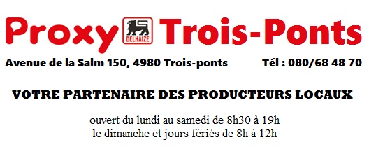 25 proxy delhaize trois ponts