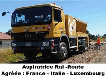 Aspiratrice rail / route