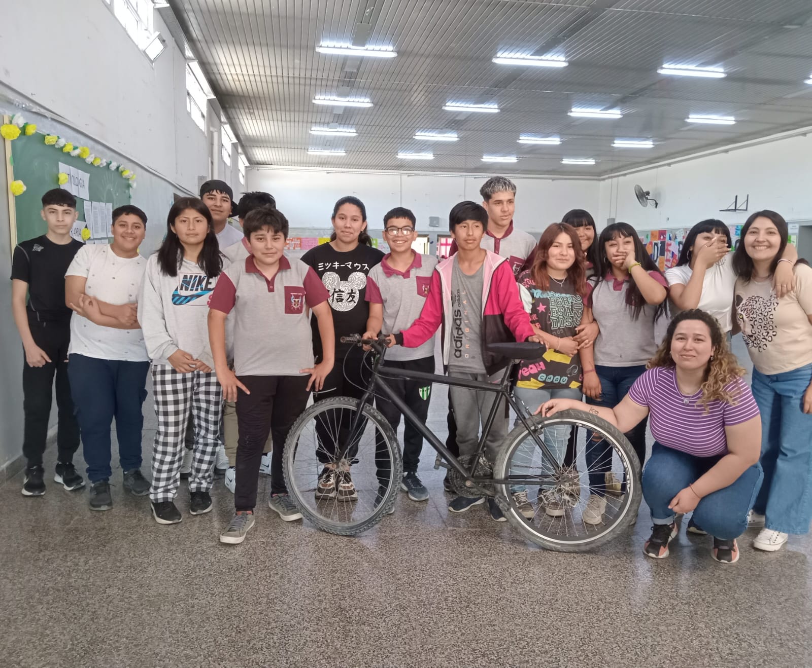 Une magnifique inititiative citoyenne dans une école de Ingeniero Huergo!