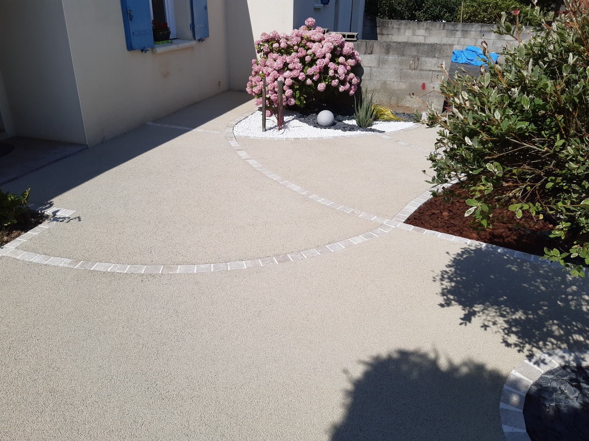 Beton poreux beige