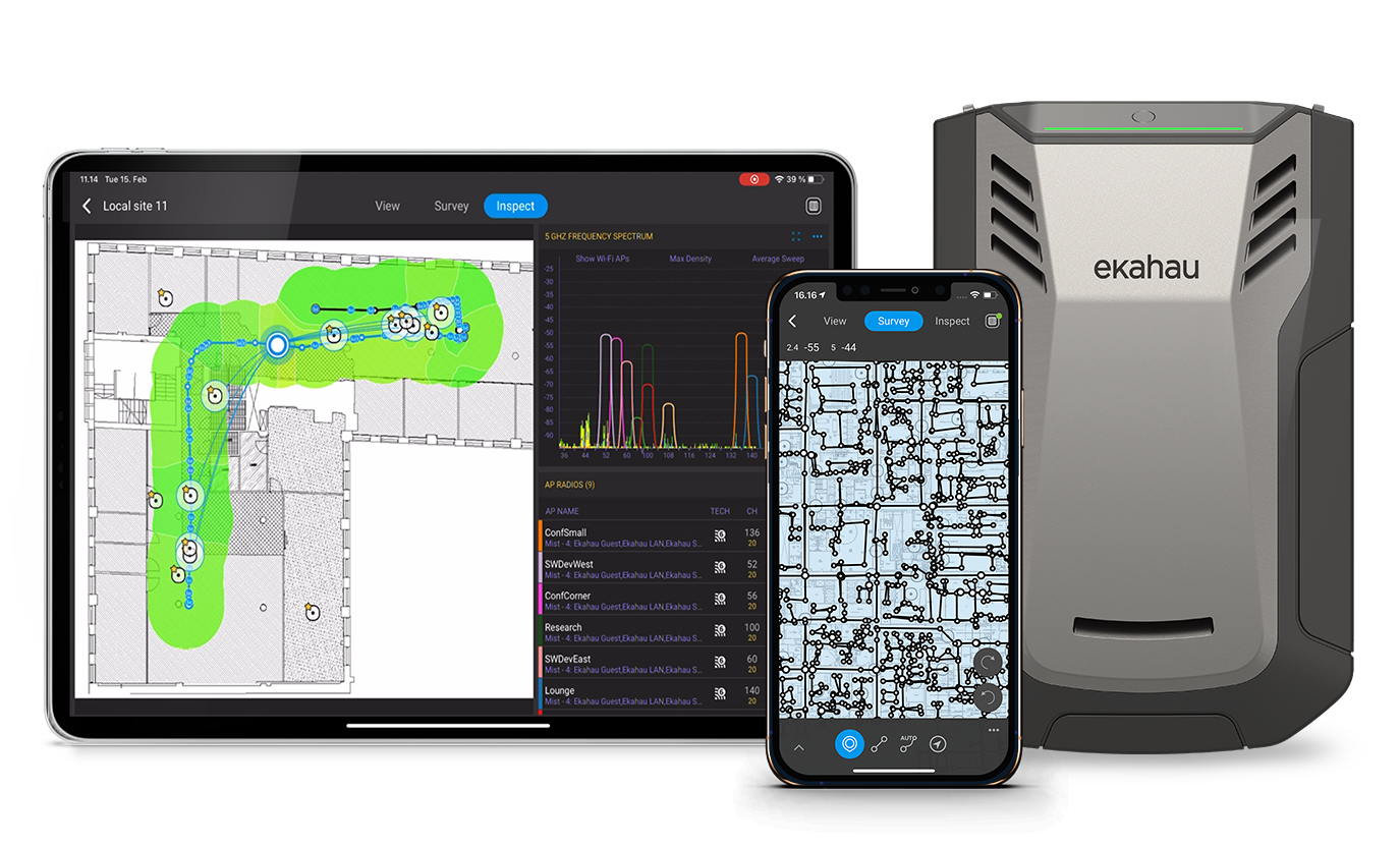 Ekahau survey app sidekick 2