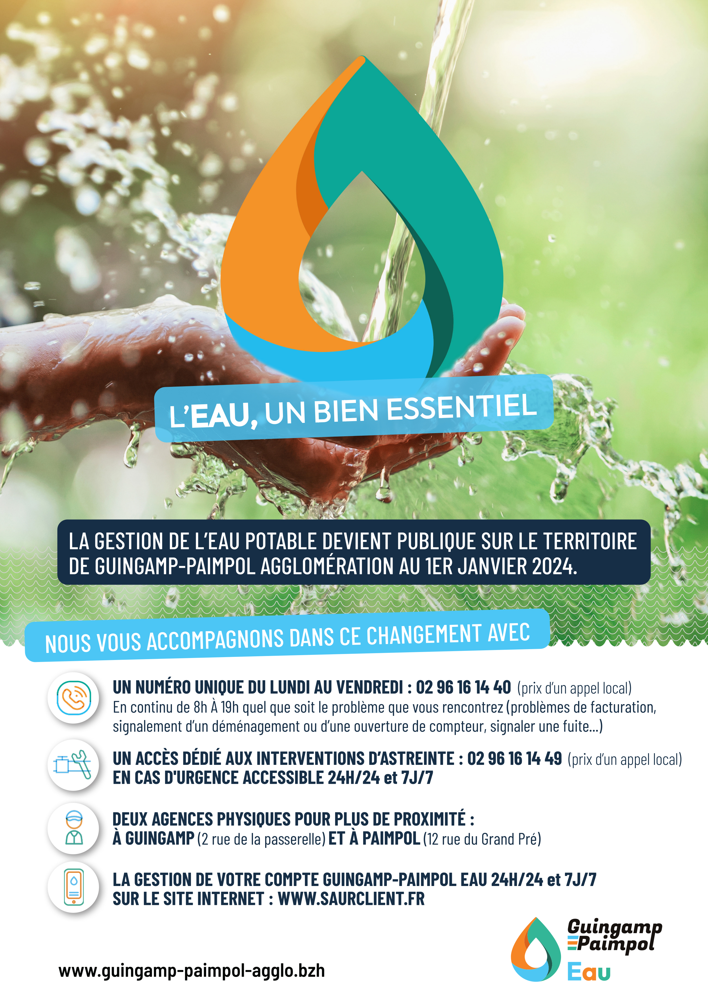 Flyer a4 regie eau