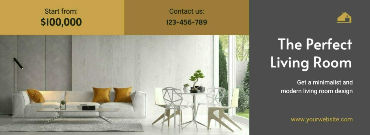 Living room banner