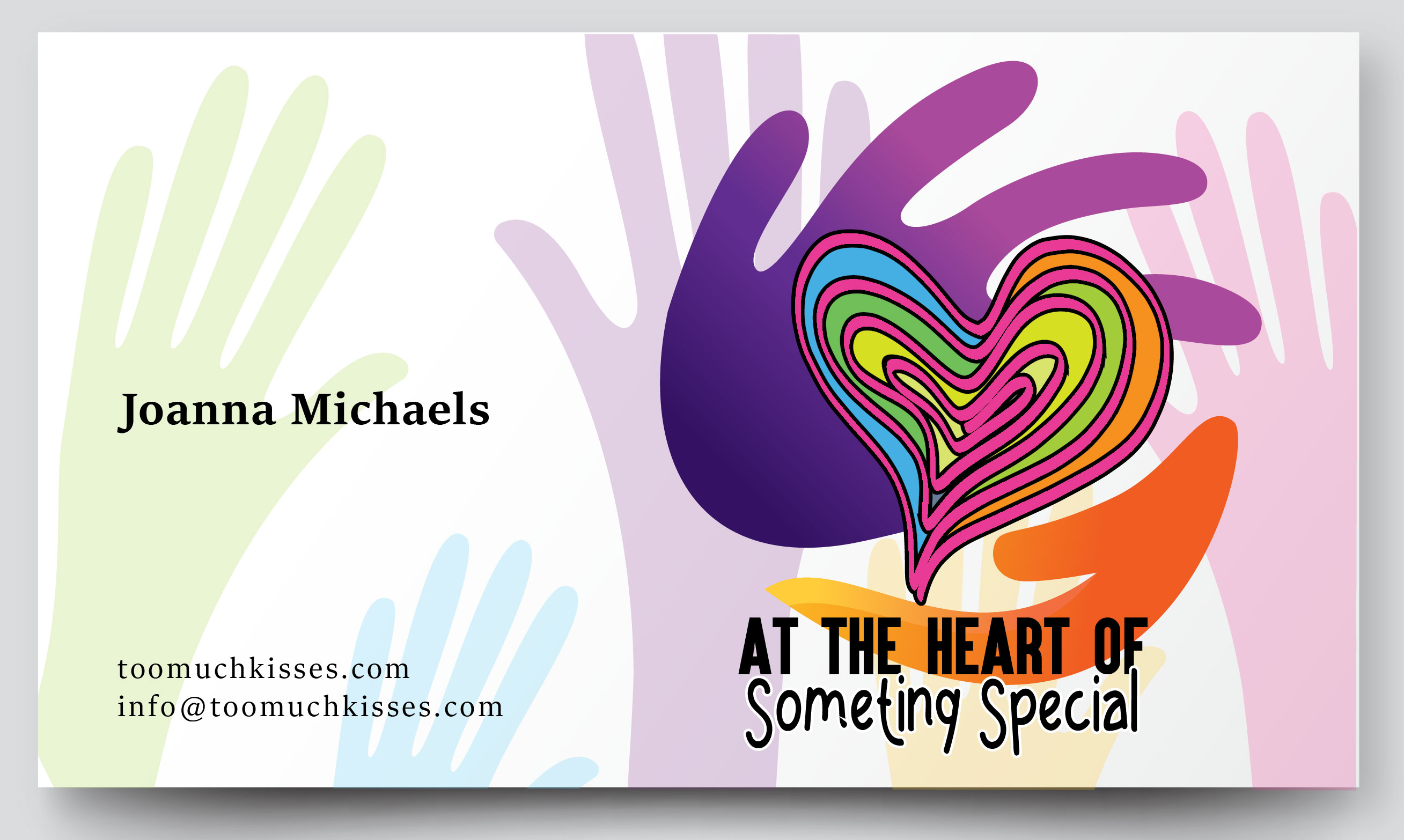 Touch up business card at the heart of something special 01
