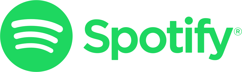 Spotify logo with text-svg