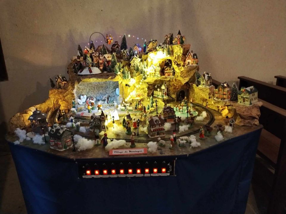Expositions crèches et cabane de Noël