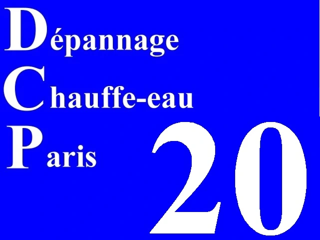 Logo dépannage chauffe-eau Paris 20