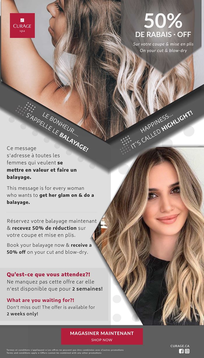 Curage hair salon promotion 2023 nl march fi35051038x511