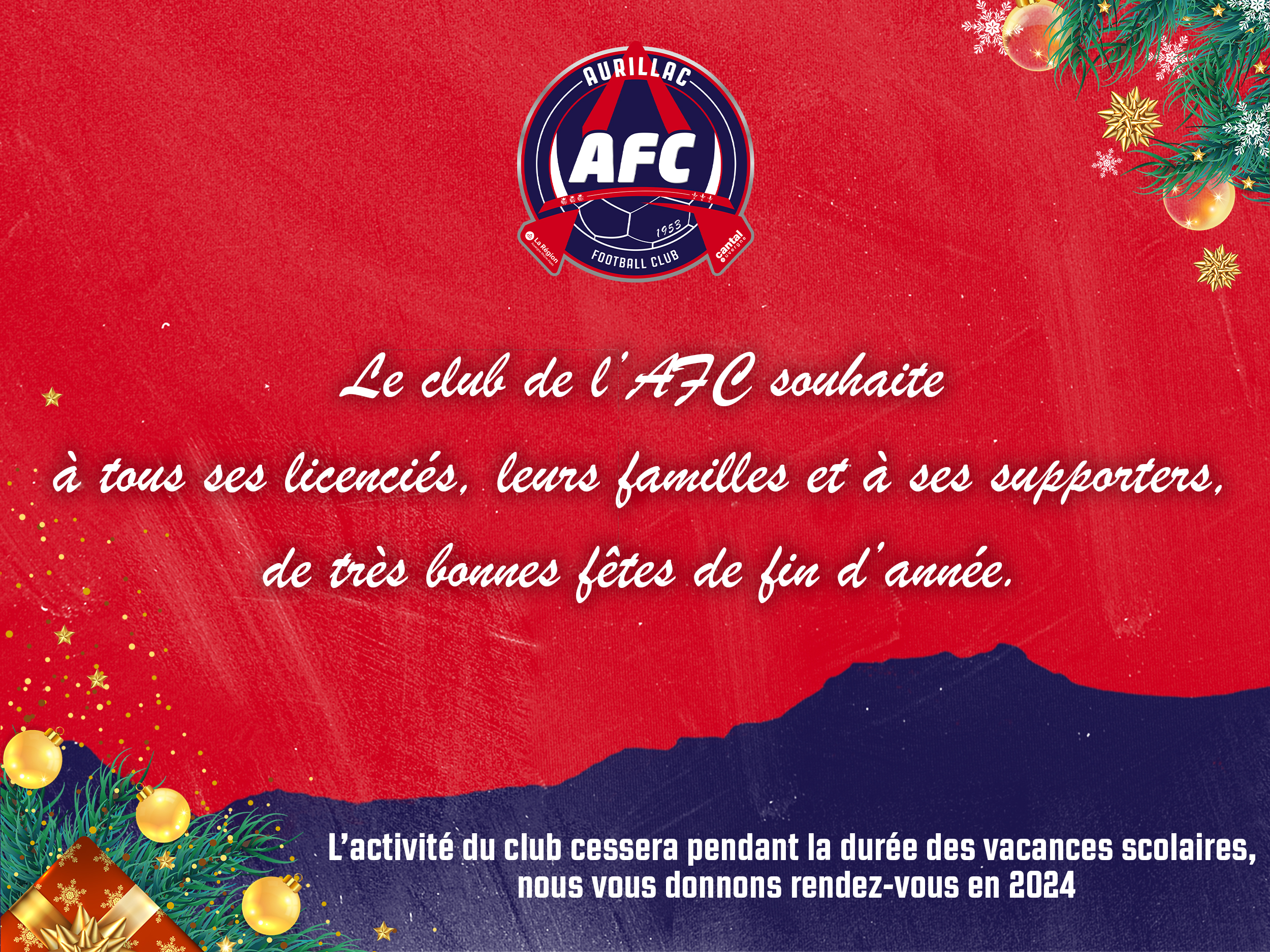 Bonnes fêtes de fin d'année
