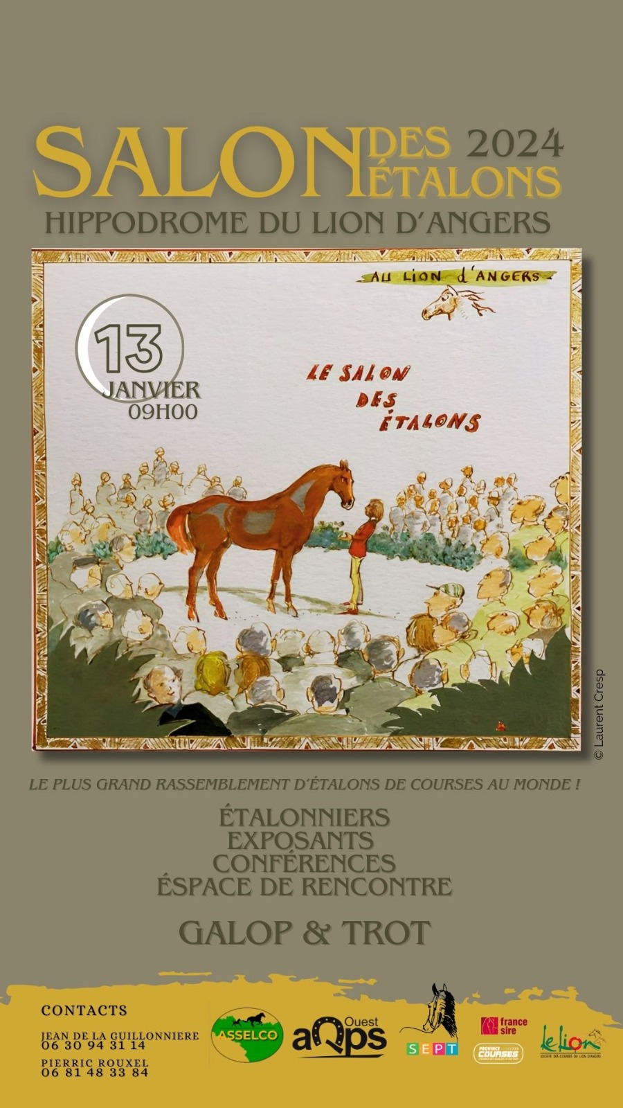 SALON DES ÉTALONS 13 JANVIER 2024