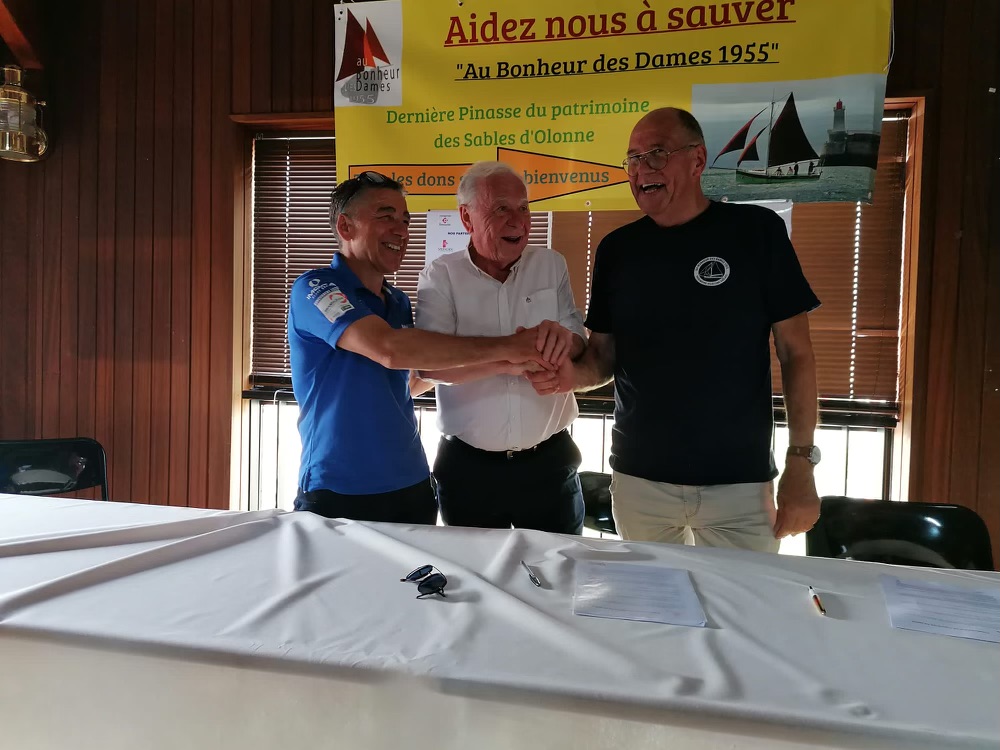 Signature de la convention de collecte avec la Fondation du Patrimoine
