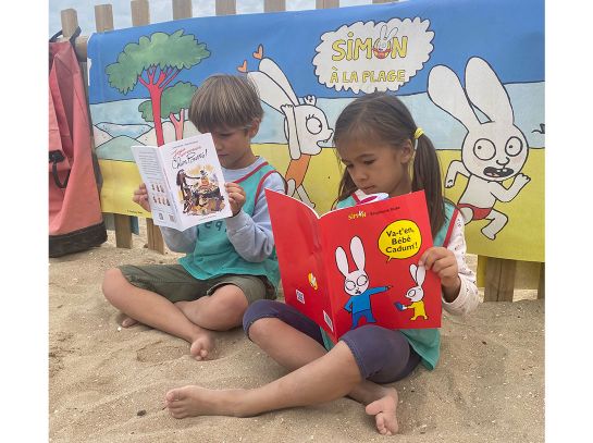 Lire sur la plage web 1