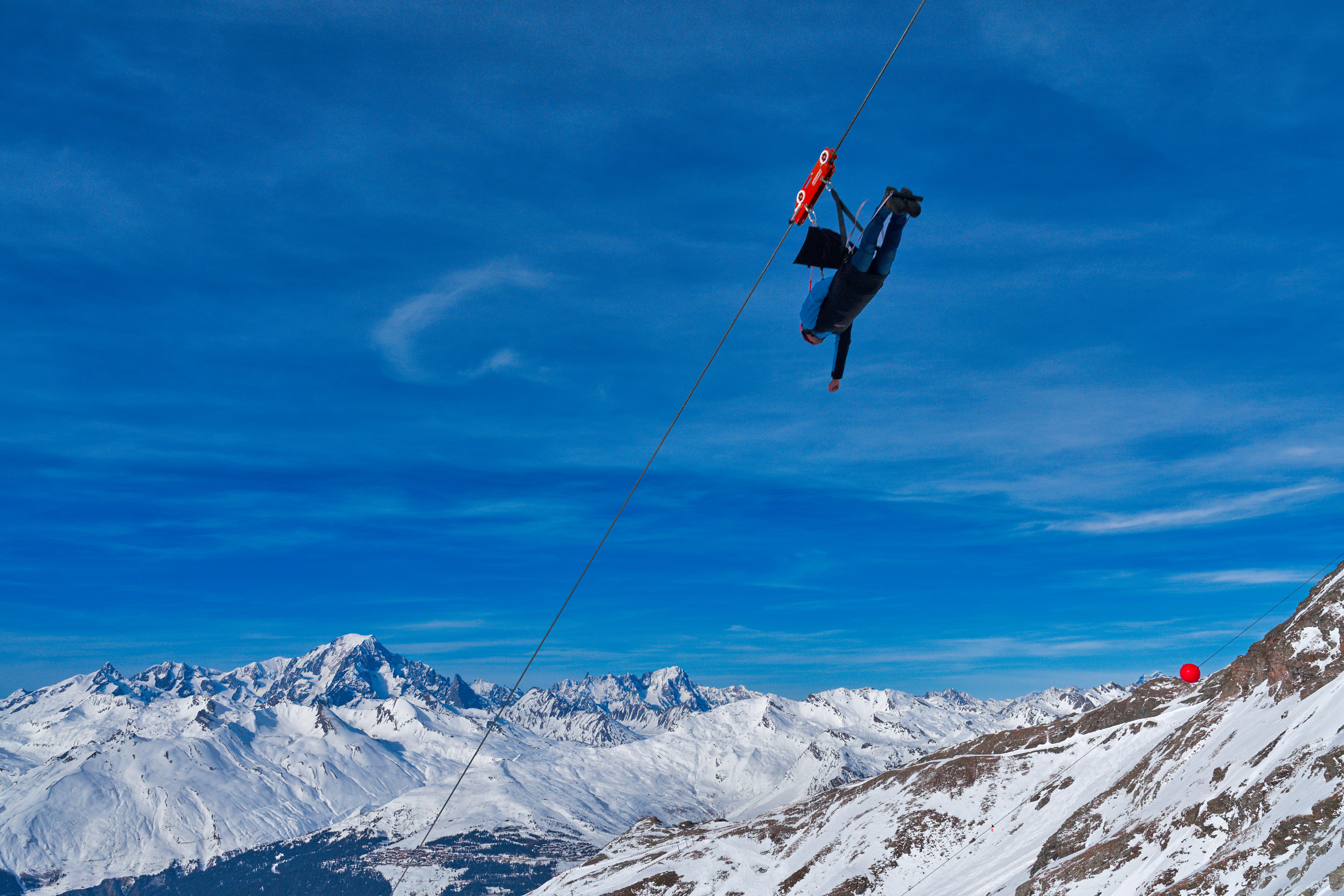 Tyrolienne-de-l Aiguille-RougeHiver