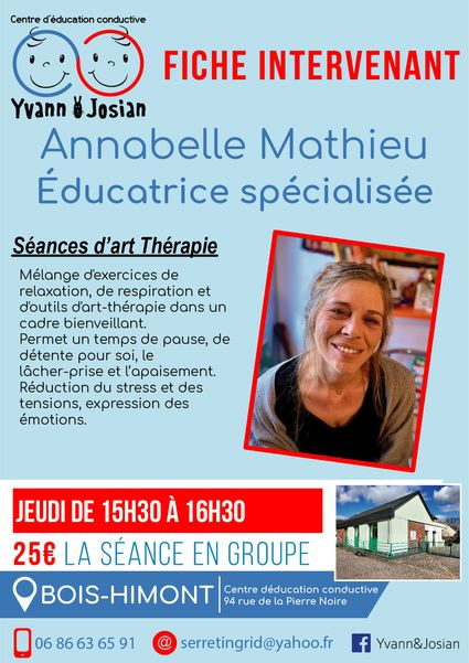 Annabelle mathieu, éducatrice spécialisée