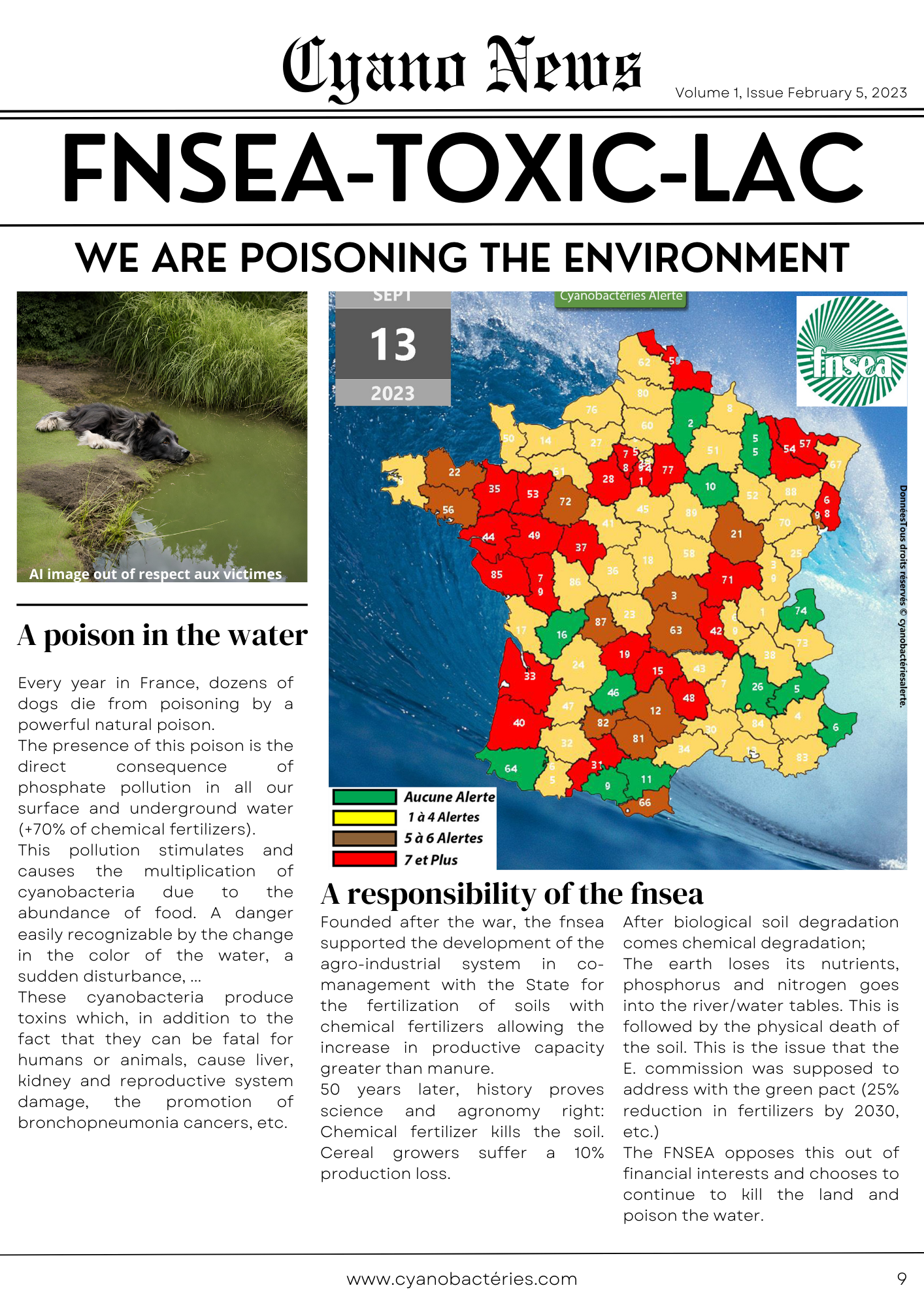 'GREEN DEAL’ , ‘Farm to fork’ -FNSEA-toxic-LAC