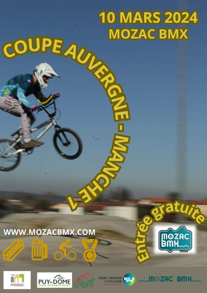 Invitation 1ère manche Coupe d'Auvergne MOZAC