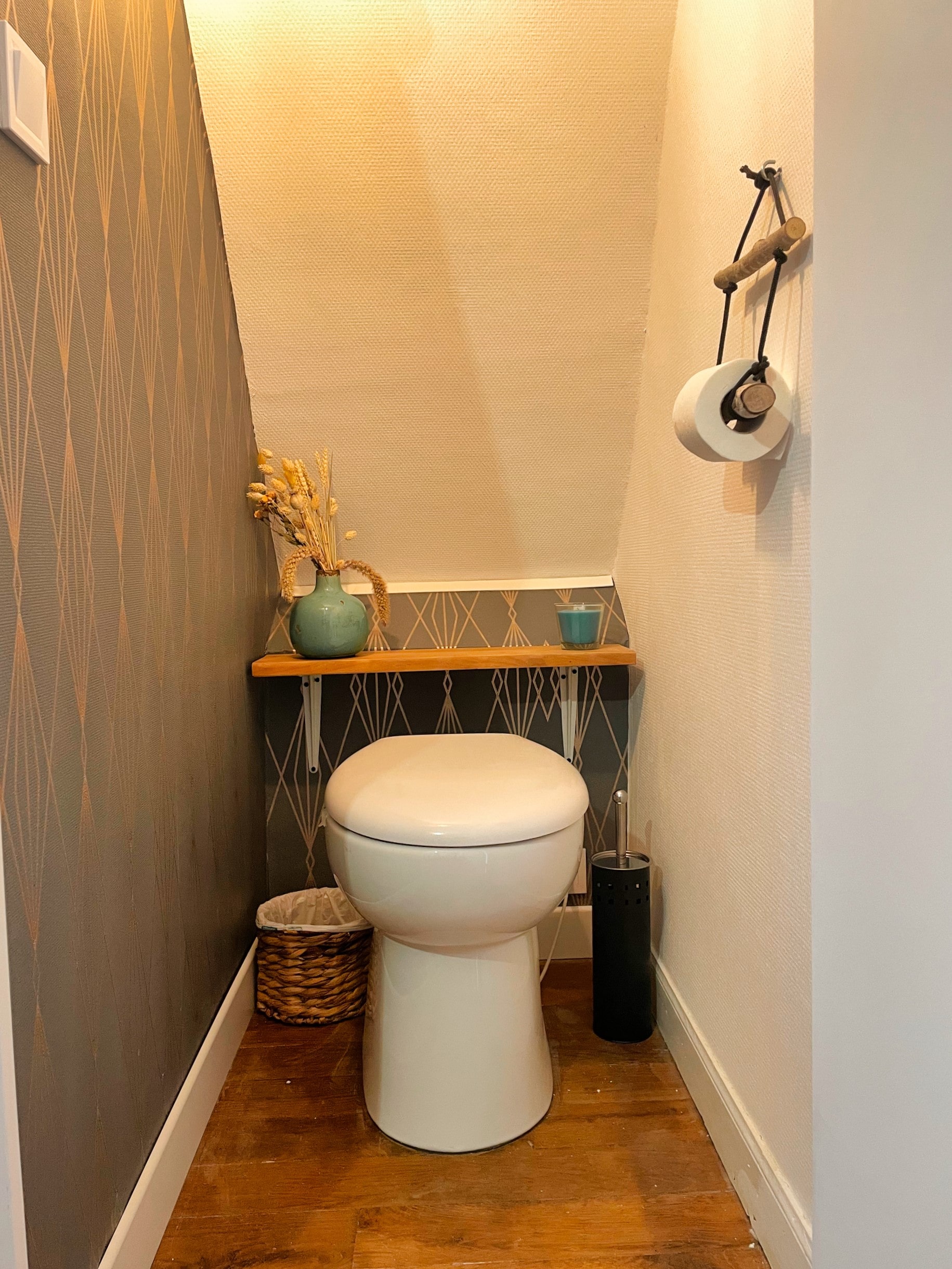 Toilettes independants et prives