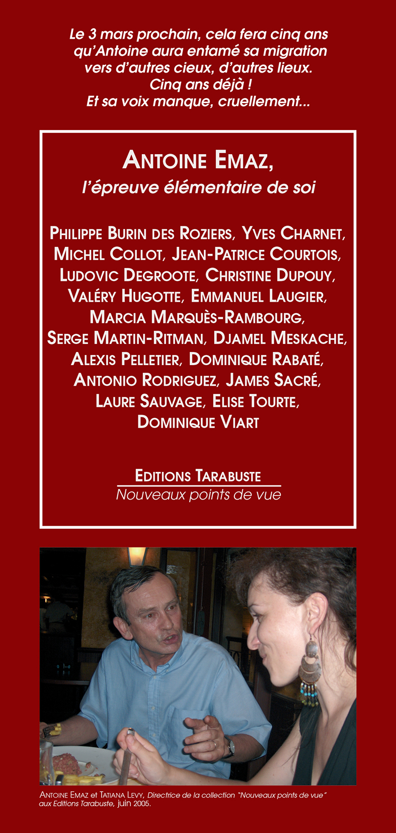 Flyer l aujourd hui vivant d antoine emaz aux pianos 2