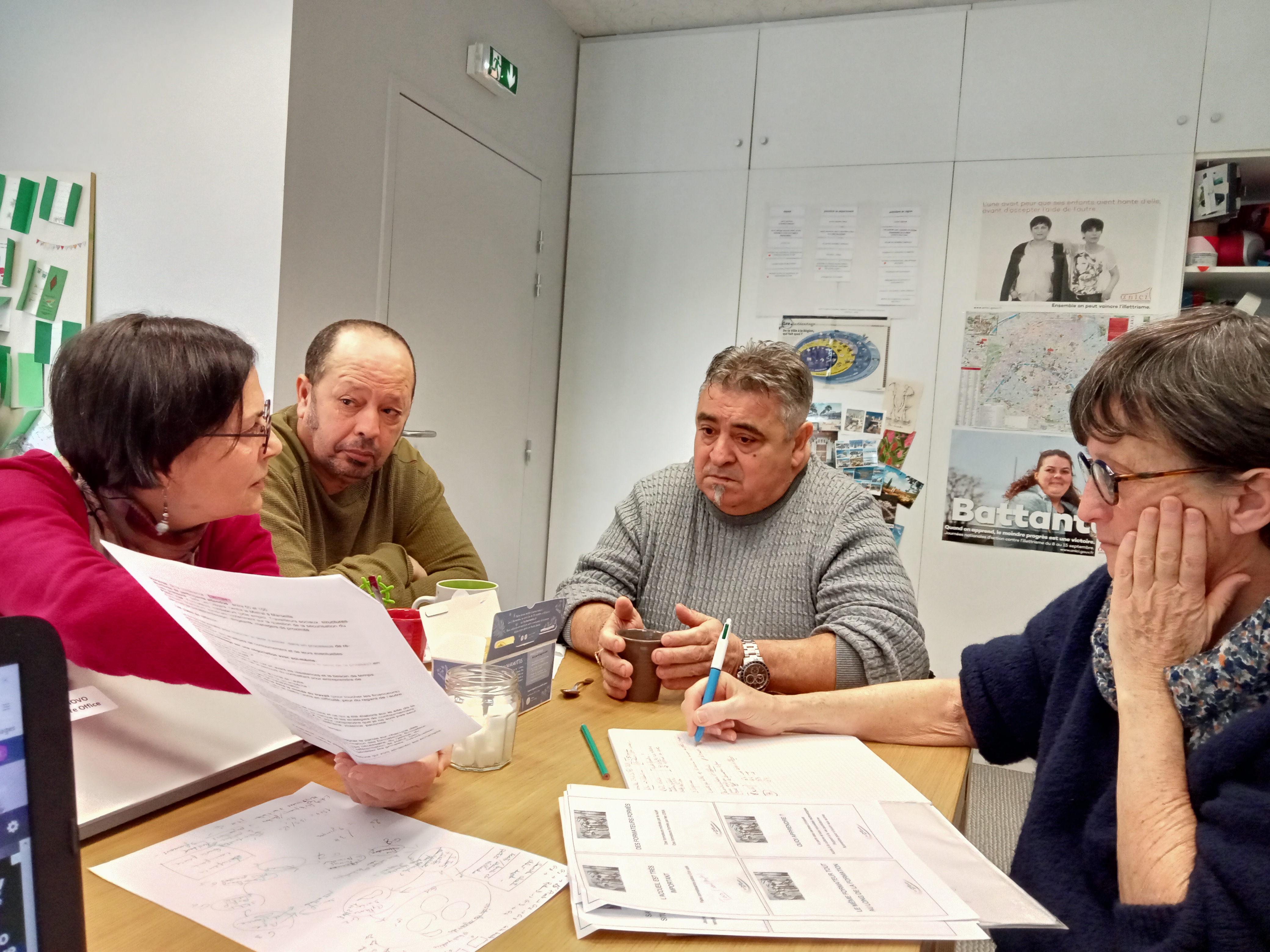 Préparation de la conférence du 27 février à Marseille