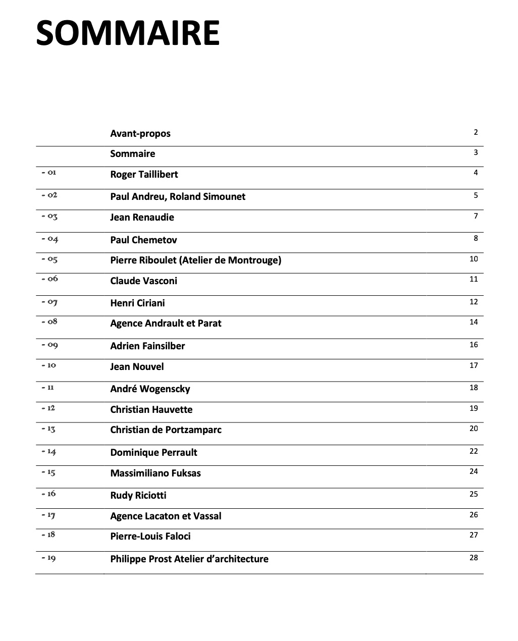 Réalisations régionales des lauréats du Grand Prix National d'Architecture