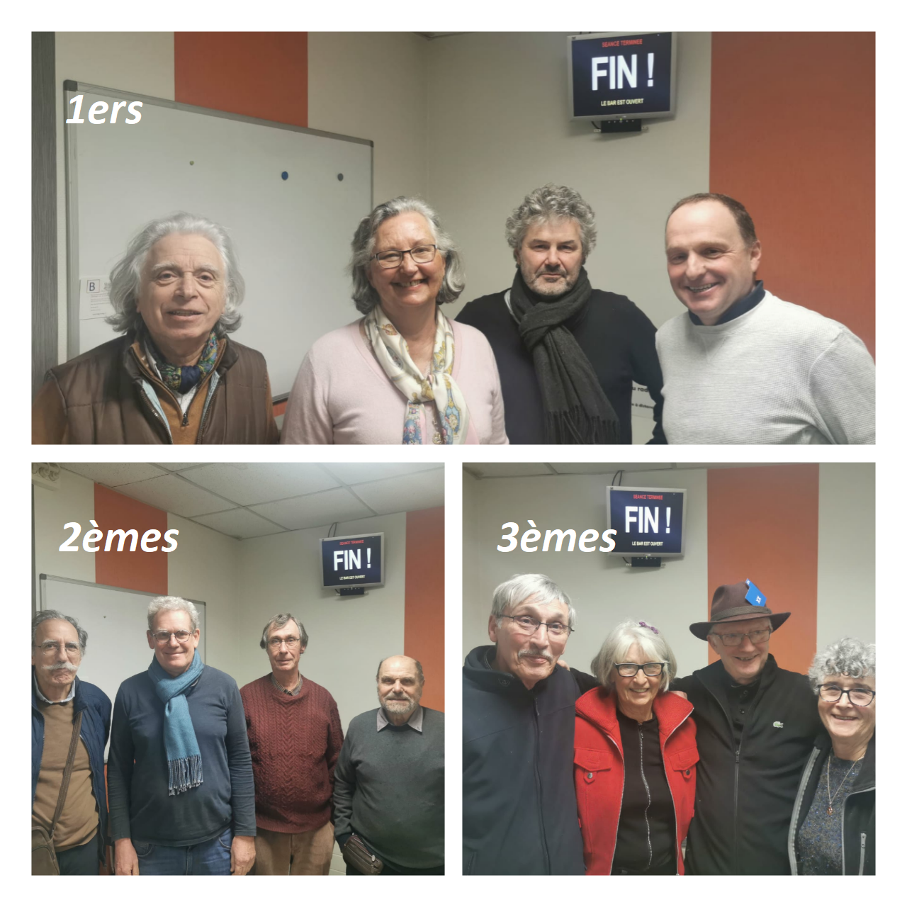 Samedi&dimanche 17&18 février : Finale de Comité Interclub D3
