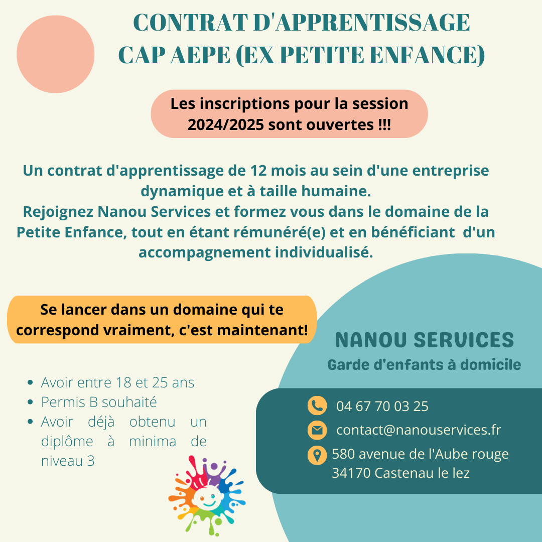 Contrat d'apprentissage. 10 places disponibles pour la rentrée 2024-2025