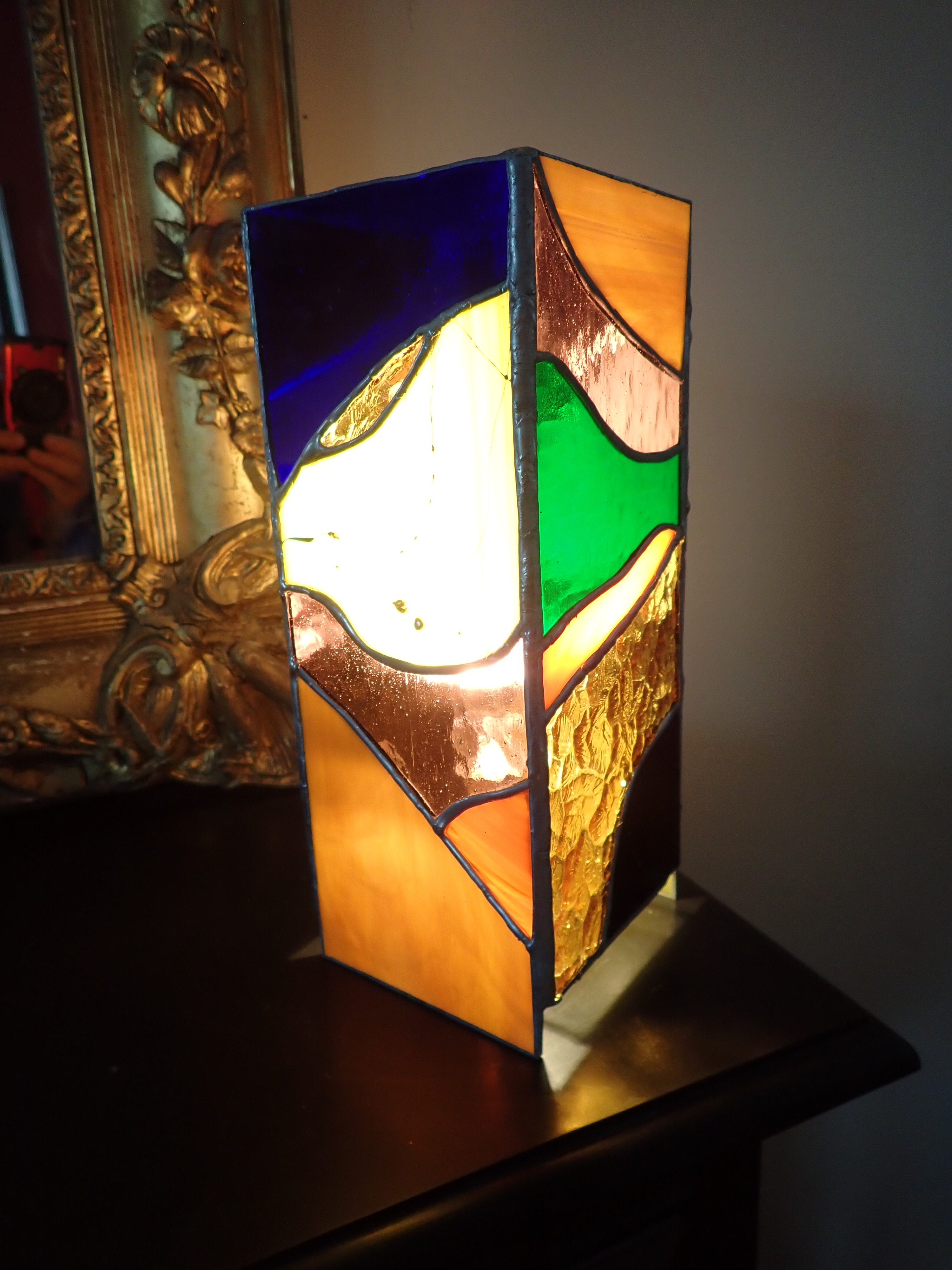 23 lampe filets metal la dame de verre montelimar france