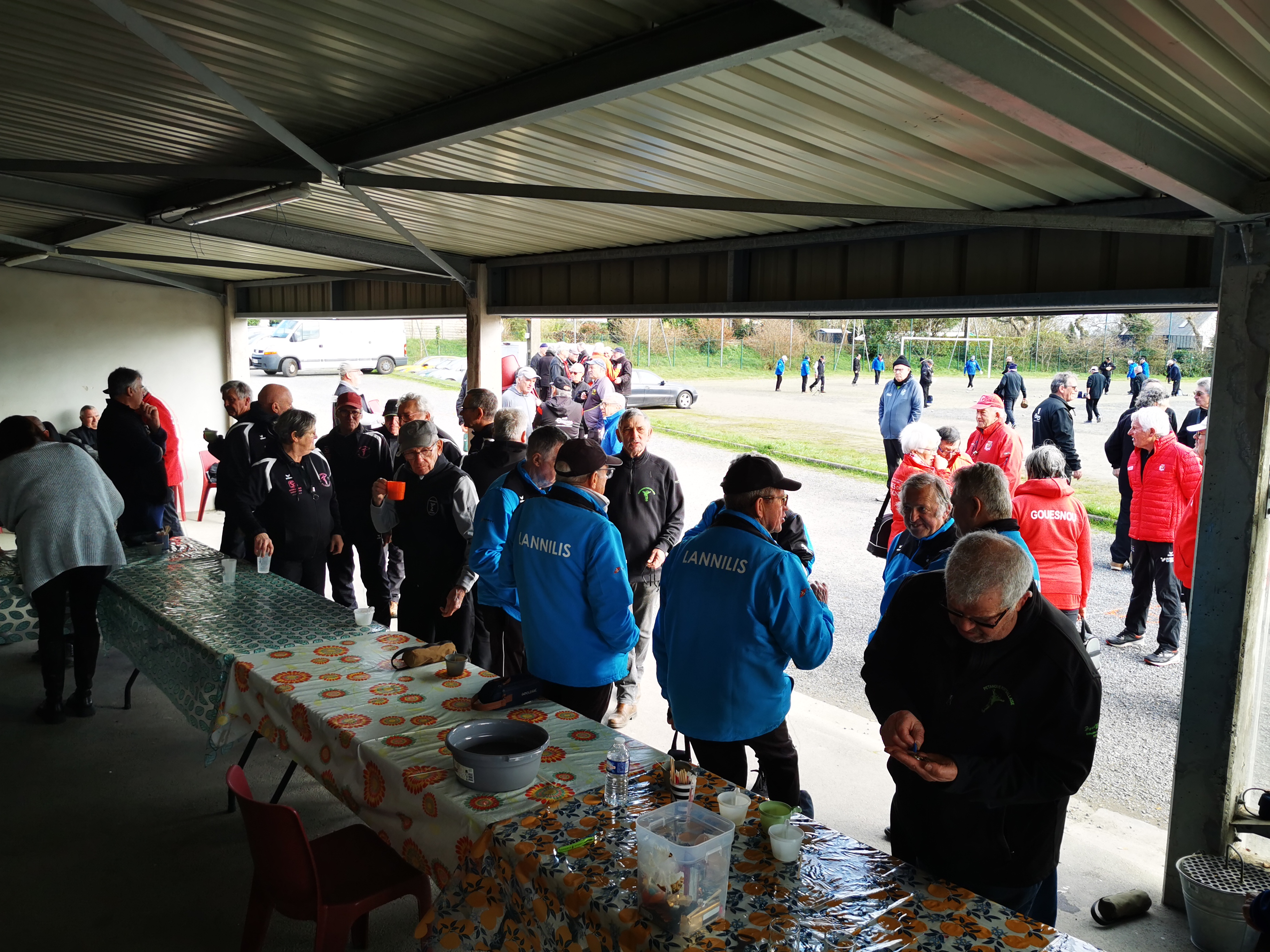 Première journée de championnat vétérans, à Bohars